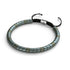 Serpentine | Matte Seafoam Hematite x Silver | Wave Bracelet